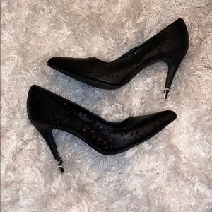 Cut Out Pointed Toe Stiletto